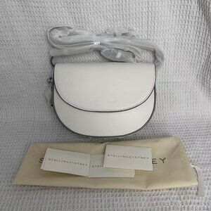 NEW Stella McCartney Frayme faux-leather shoulder bag